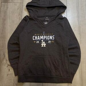 Grey LA Dodgers hoodie WOMEN SIZE M